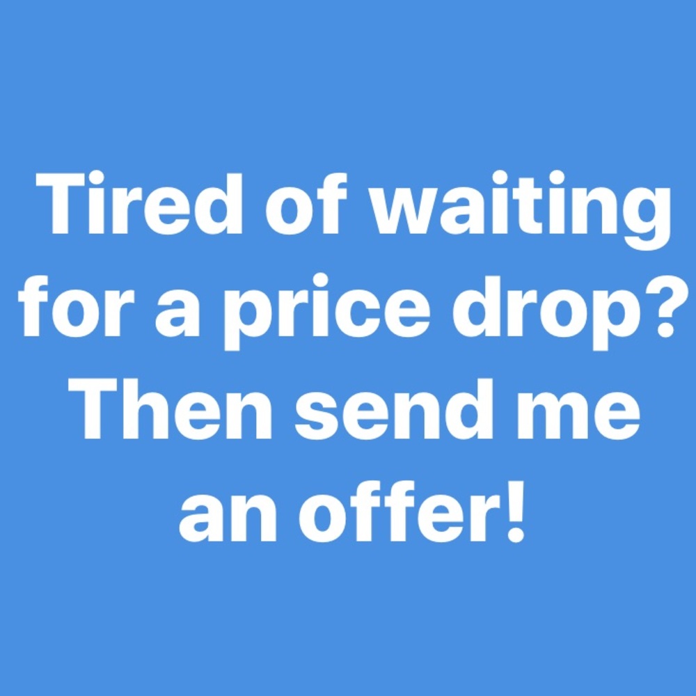 Send an offer, I’ll accept or try working with you